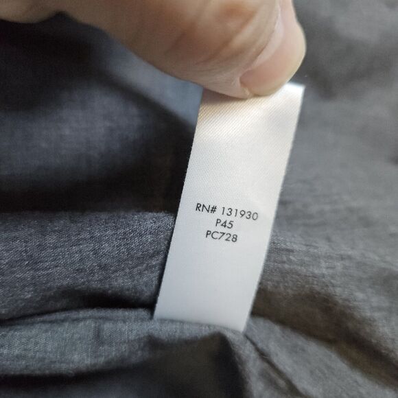 Calvin Klein Black Size L Chore Jacket/Coat Parka With 4 Front Pockets SPLOTCHES - Picture 8 of 16